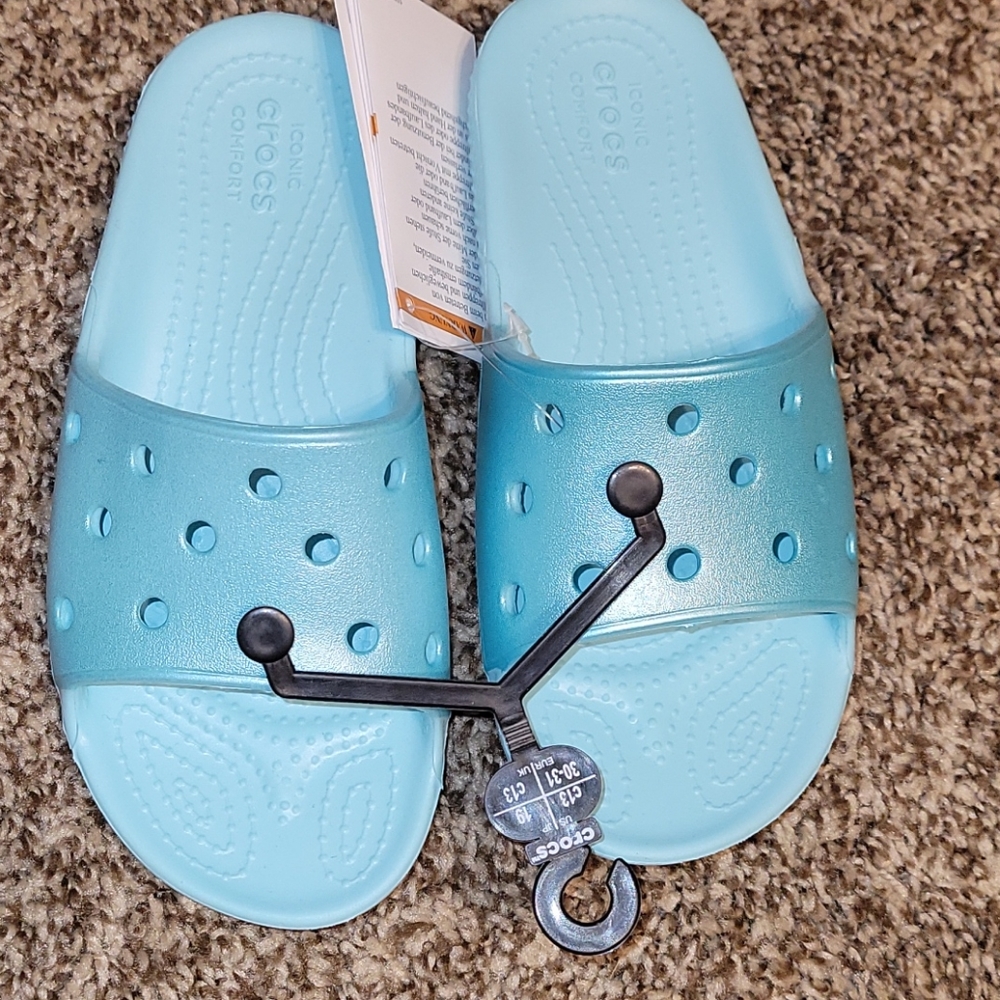 CROCS CLASSIC SLIDES NEW - Picture 2 of 5